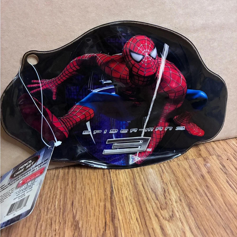 2007 Spiderman 3 Movie Tobey Maguire Kid's School Pencil Case Pouch Bag MCU
